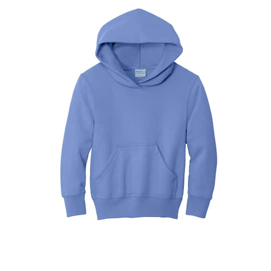 Port & Company® Colors Youth Core Fleece Pullover Hooded Sweatshirt